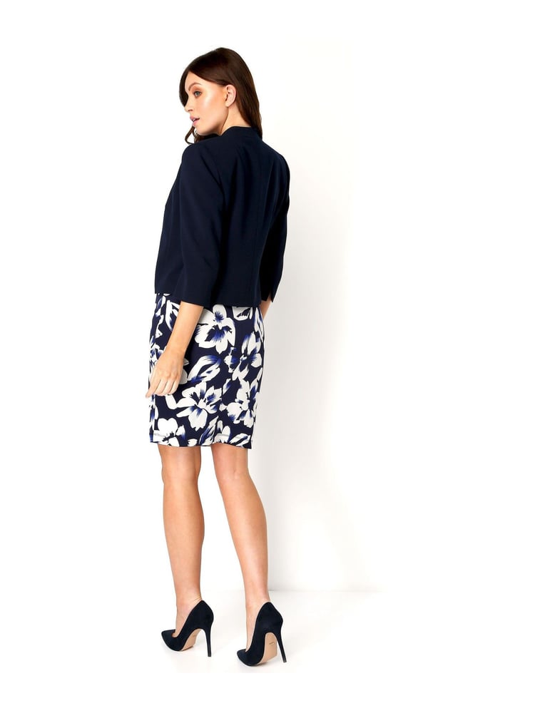 Roman Blue 3/4 Sleeve Rochette Jacket - Image 2 of 4