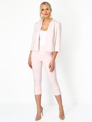 Roman Pink 3/4 Sleeve Rochette Jacket - Image 2 of 4