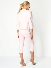 Roman Pink 3/4 Sleeve Rochette Jacket - Image 3 of 4
