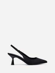 Linzi Black Presley Stiletto Pointed Court Heels - Image 2 of 5