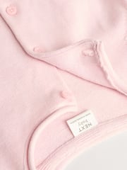 Pink/Neutral 100% Cotton Cardigans 2 Pack (0mths-3yrs) - Image 8 of 10