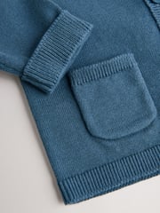 Blue 100% Cotton Cardigans 2 Pack (0mths-3yrs) - Image 8 of 9