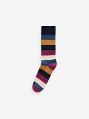 Gestreift - 5er-Pack - Komfort-Socken mit gepolsterter Sohle - Bild 5 von 8