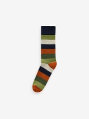 Gestreift - 5er-Pack - Komfort-Socken mit gepolsterter Sohle - Bild 6 von 8