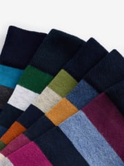 Gestreift - 5er-Pack - Komfort-Socken mit gepolsterter Sohle - Bild 7 von 8