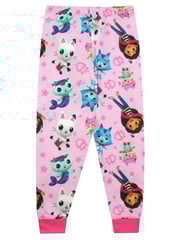 Character Pink Girls Gabby's Doll House Pyjamas 2 Pack - Image 4 of 5