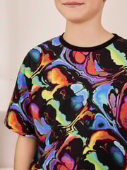 Black/ Metallic Skate of Mind Short Pyjamas 2 Pack (3-16yrs) - Image 4 of 7