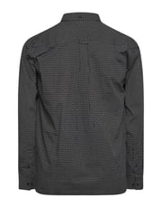 BadRhino Big & Tall Black 100% Cotton Poplin Shirt - Image 3 of 3