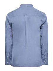 BadRhino Big & Tall Blue 100% Cotton Poplin Long Sleeve Shirt - Image 3 of 3