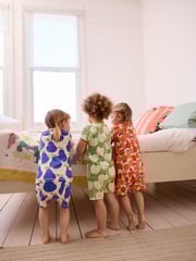 Blue/Red/Green Fruit Short Pyjamas 3 Pack (9mths-12yrs) - Image 3 of 7