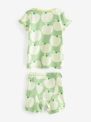 Blue/Red/Green Fruit Short Pyjamas 3 Pack (9mths-12yrs) - Image 6 of 7