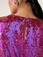 Pink Sequin T-Shirt - Image 4 of 6