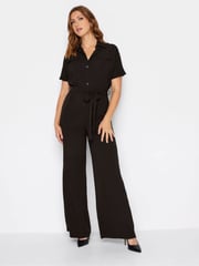 Long Tall Sally Black Utility Jumpsuit - Image 3 of 4