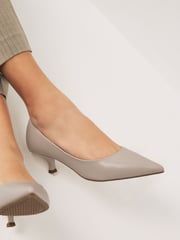 Bone Standard/Wide Fit Forever Comfort® Kitten Heel Court Shoes - Image 2 of 7