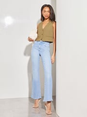 Lipsy Camel Fitted Tailored Buttoned Waistcoat - Image 2 of 4