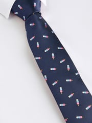 Navy Lolipop Character Tie (1-16yrs) - Image 1 of 1