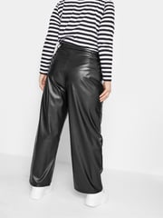 Yours Curve Black Dad Trousers - Image 2 of 5