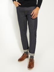 Dune London Brown Wide Fit Blaksley Plain Toe Hybrid Sole Shoes - Image 1 of 6