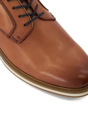 Dune London Brown Wide Fit Blaksley Plain Toe Hybrid Sole Shoes - Image 6 of 6