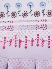 Reiss Lilac Lana 9-13 yrs Scuba Floral Print Dress - Image 6 of 6