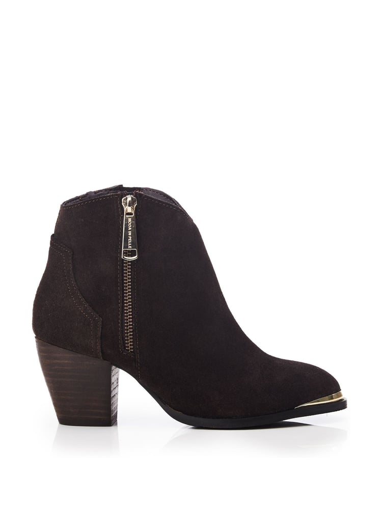 Moda In Pelle Dania Western Style Ankle Boots - Image 1 of 4