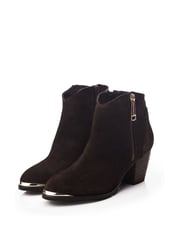 Moda In Pelle Dania Western Style Ankle Boots - Image 2 of 4