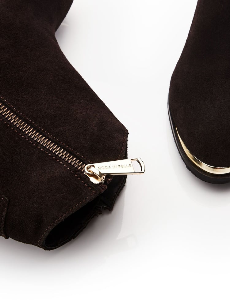 Moda In Pelle Dania Western Style Ankle Boots - Image 4 of 4