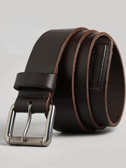 Superdry Brown Badgeman Belt - Image 1 of 3