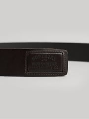 Superdry Brown Badgeman Belt - Image 2 of 3