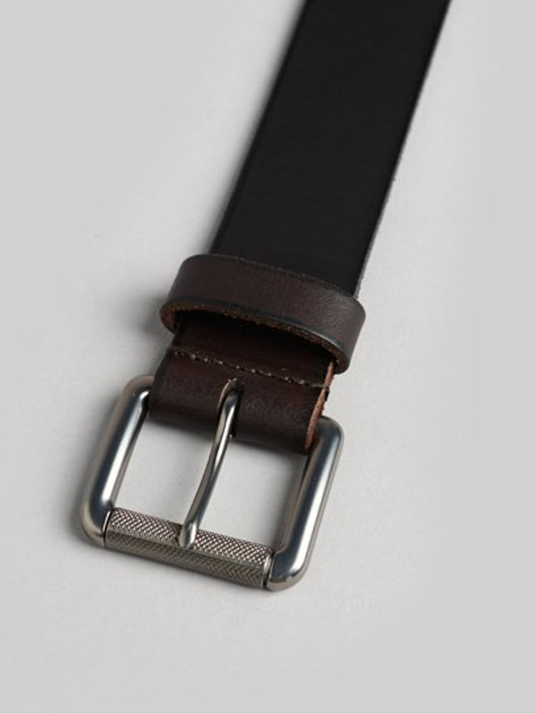 Superdry Brown Badgeman Belt - Image 3 of 3