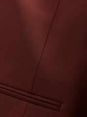 Brick Red Regular Fit Motionflex Stretch Waistcoat - Image 10 of 10