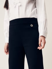 Black Pull-On Stretch Bootcut School Trousers 2 Pack (3-17yrs) - Image 5 of 8