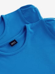 Blue Puff Sleeve 100% Cotton T-Shirts 2 Pack (3-16yrs) - Image 4 of 4