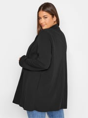 Long Tall Sally Black Scuba Crepe Blazer - Image 2 of 5