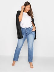 Long Tall Sally Black Scuba Crepe Blazer - Image 4 of 5