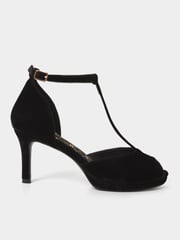 Joe Browns Black Cover Girl T Bar Shoes - Image 1 of 5