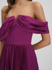 Amur Off-The-Shoulder Mini Dress - Image 4 of 6