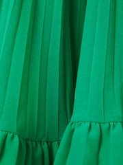 Amur Pleated Plunge Neck Mini Dress - Image 6 of 6