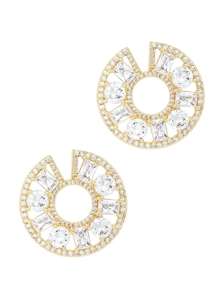 Celeste Starre Gold Tone Royal Nights Earrings - Image 1 of 2
