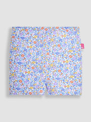 JoJo Maman Bébé Purple Ditsy & Lilac 2-Pack Shorts - Image 3 of 4