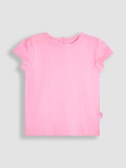 JoJo Maman Bébé Lilac Purple Unicorn & Pink 2-Pack T-Shirts - Image 3 of 6