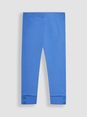 JoJo Maman Bébé Blue & Raspberry Pink 2-Pack Rib Leggings - Image 3 of 3