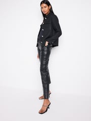 Black Boucle Shacket - Image 2 of 7