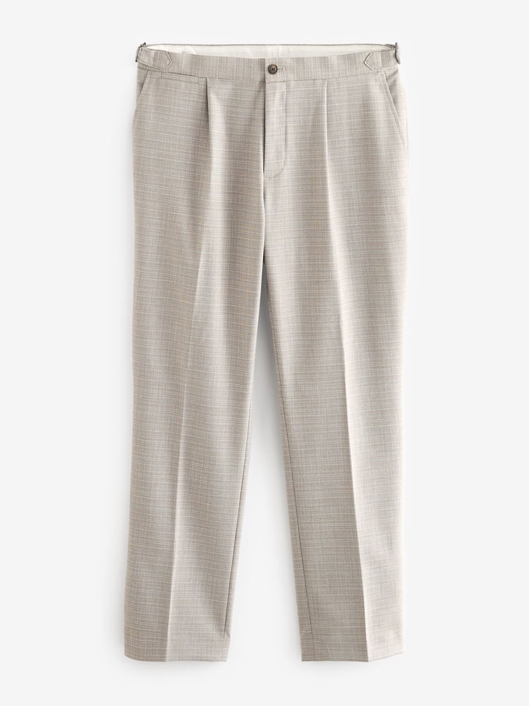 Stone Textured Side Adjuster Trousers - Image 1 of 9