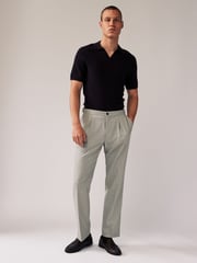 Stone Textured Side Adjuster Trousers - Image 8 of 9