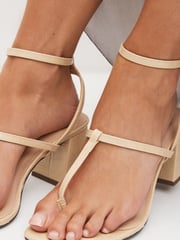 Camel Forever Comfort® Toe Post Block Heel Sandals - Image 2 of 7