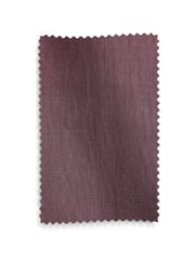 Purple Mulberry Cotton Blackout/Thermal Eyelet Curtains - Image 9 of 10