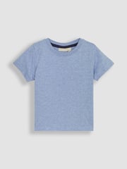 JoJo Maman Bébé Navy Digger 2-Pack Placement Print T-Shirts - Image 3 of 6