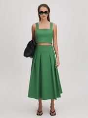 Florere Flared Midi Skirt - Image 1 of 6