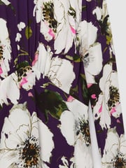 Florere Printed Zip Cuff Midi Dress - Image 7 of 7